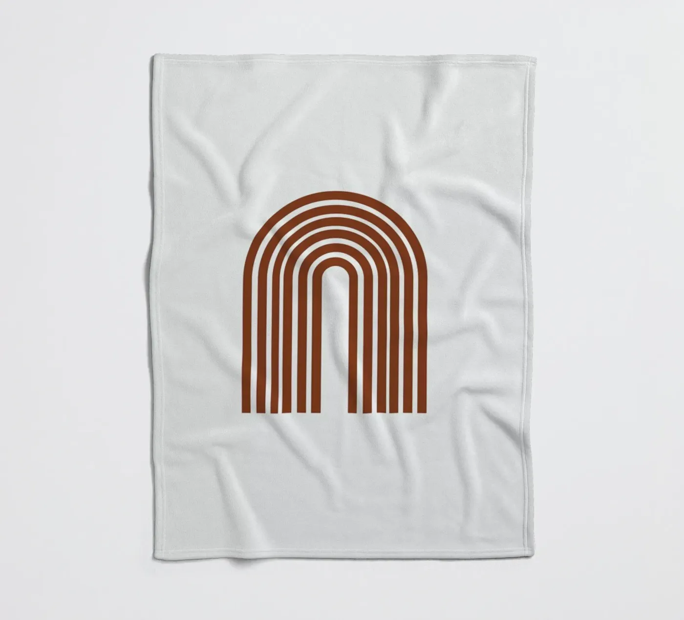 Rainbow plaid polaire de Pure