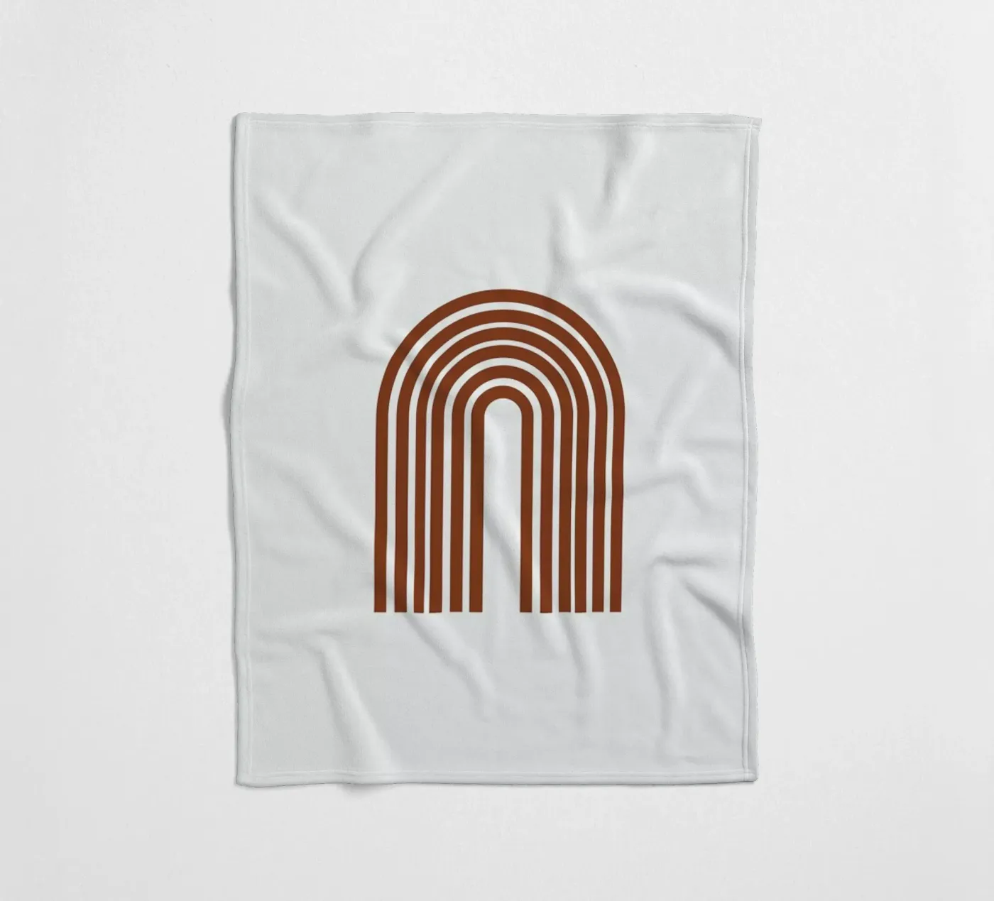 Rainbow plaid polaire de Pure