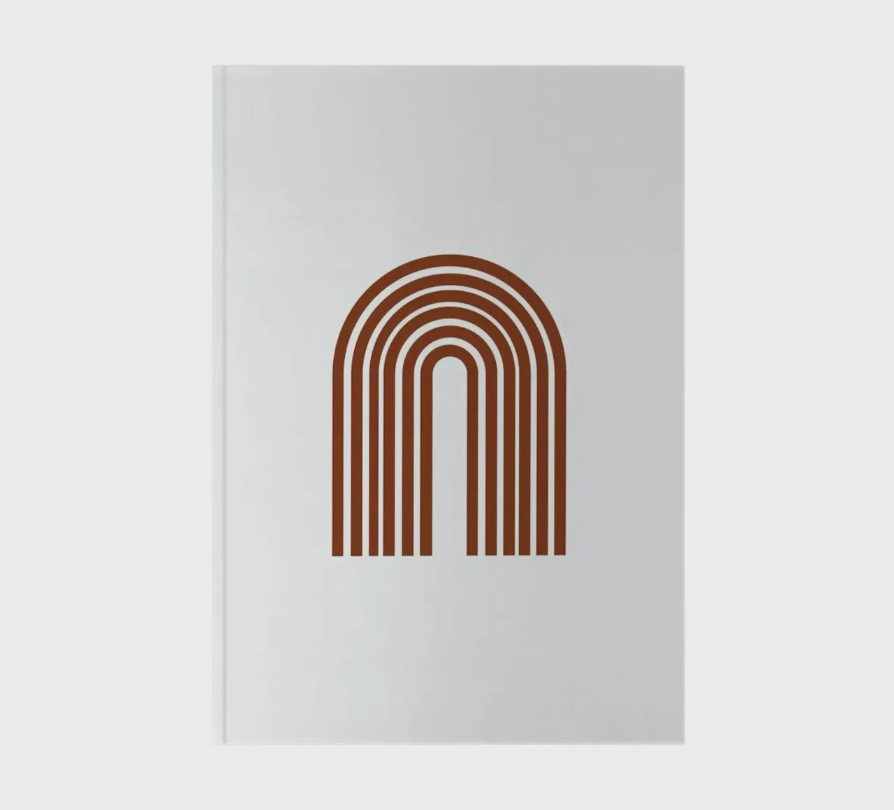 Rainbow notebook by Pure