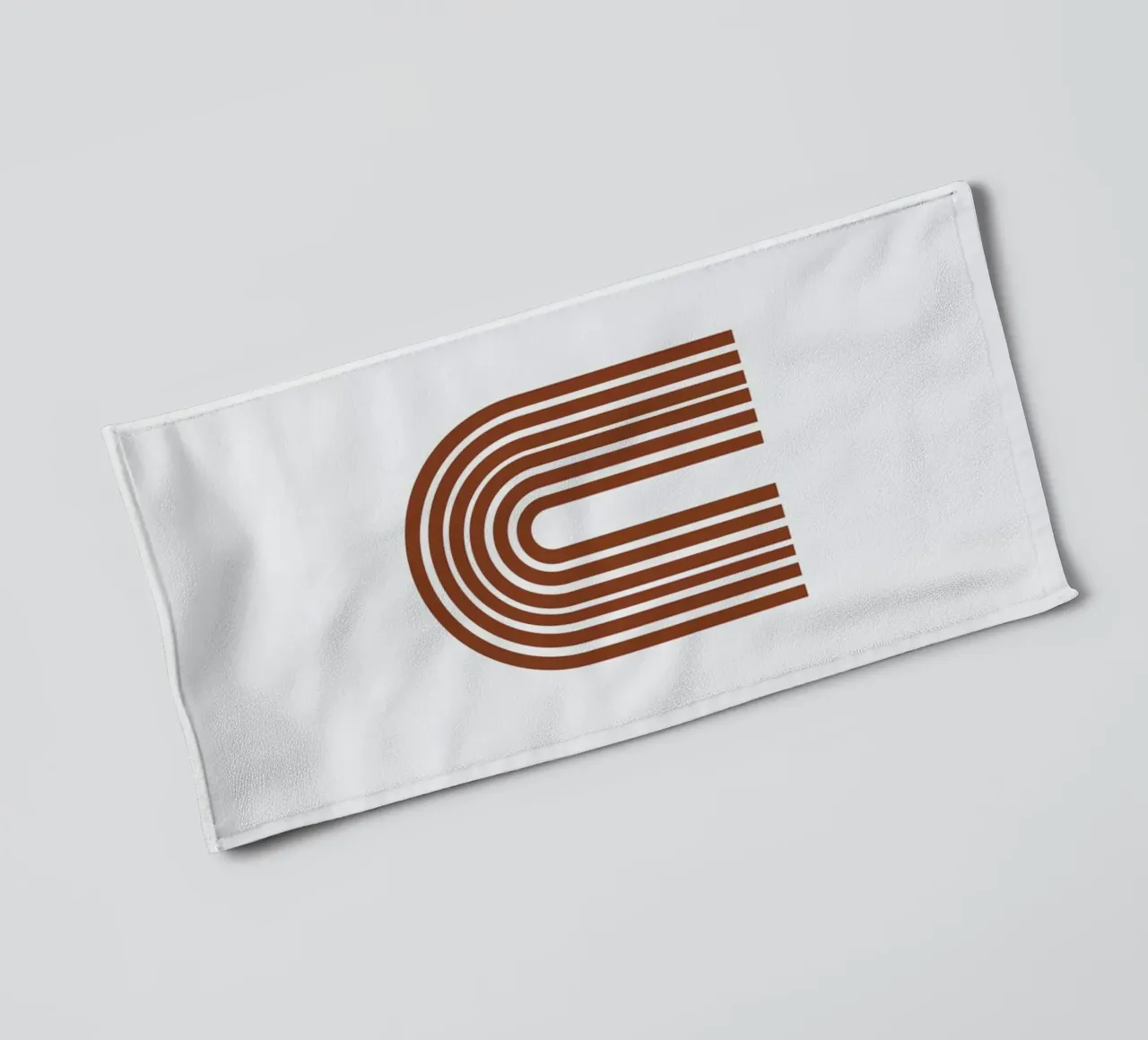 Rainbow badhanddoek van Pure