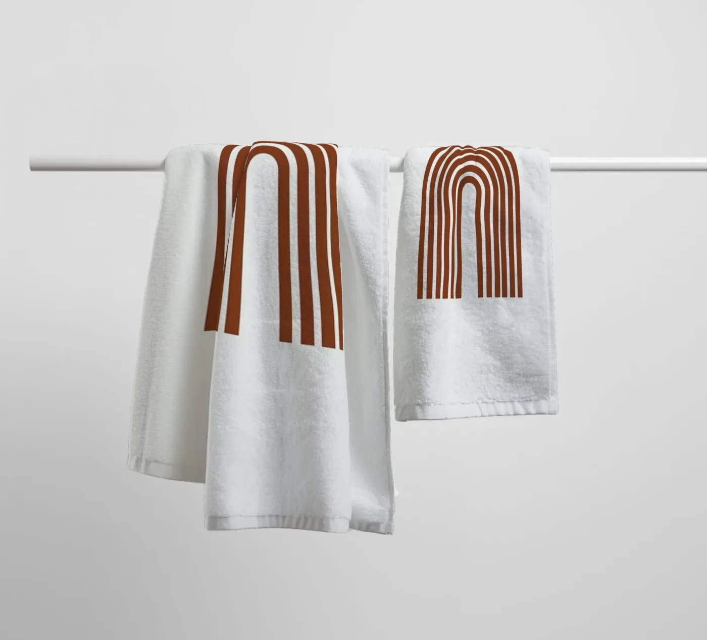 Rainbow badhanddoek van Pure