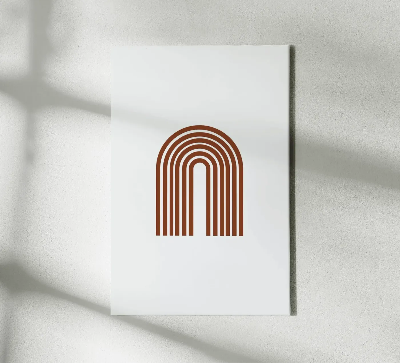 Rainbow Leinwand von Pure