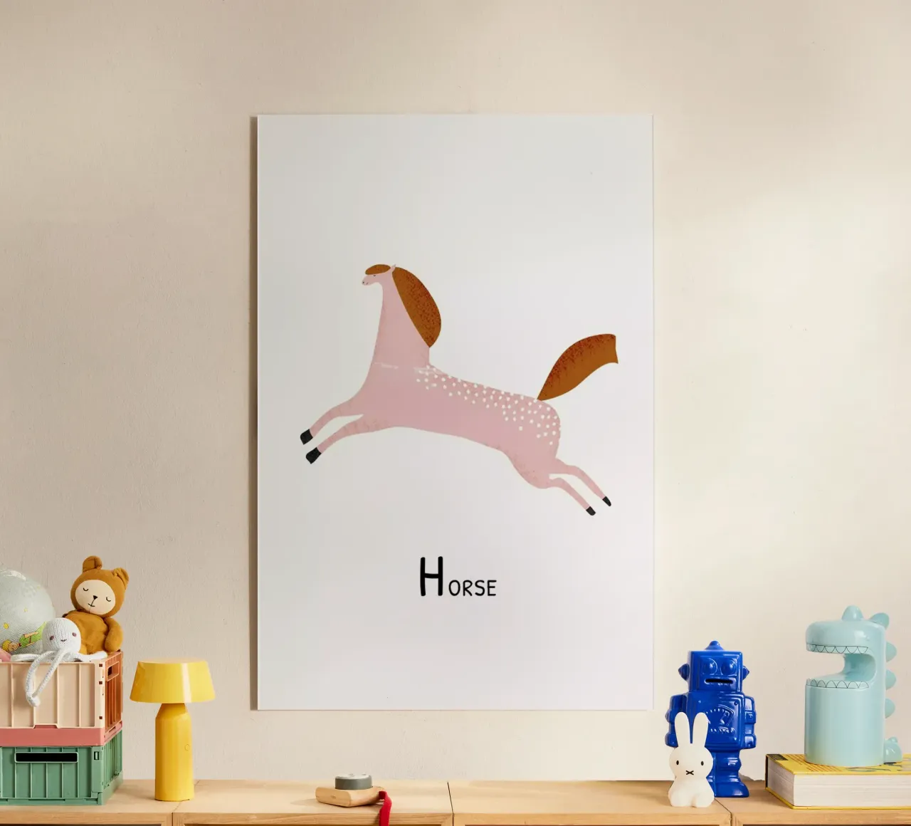 Horse plexiglass da Little Flourishes