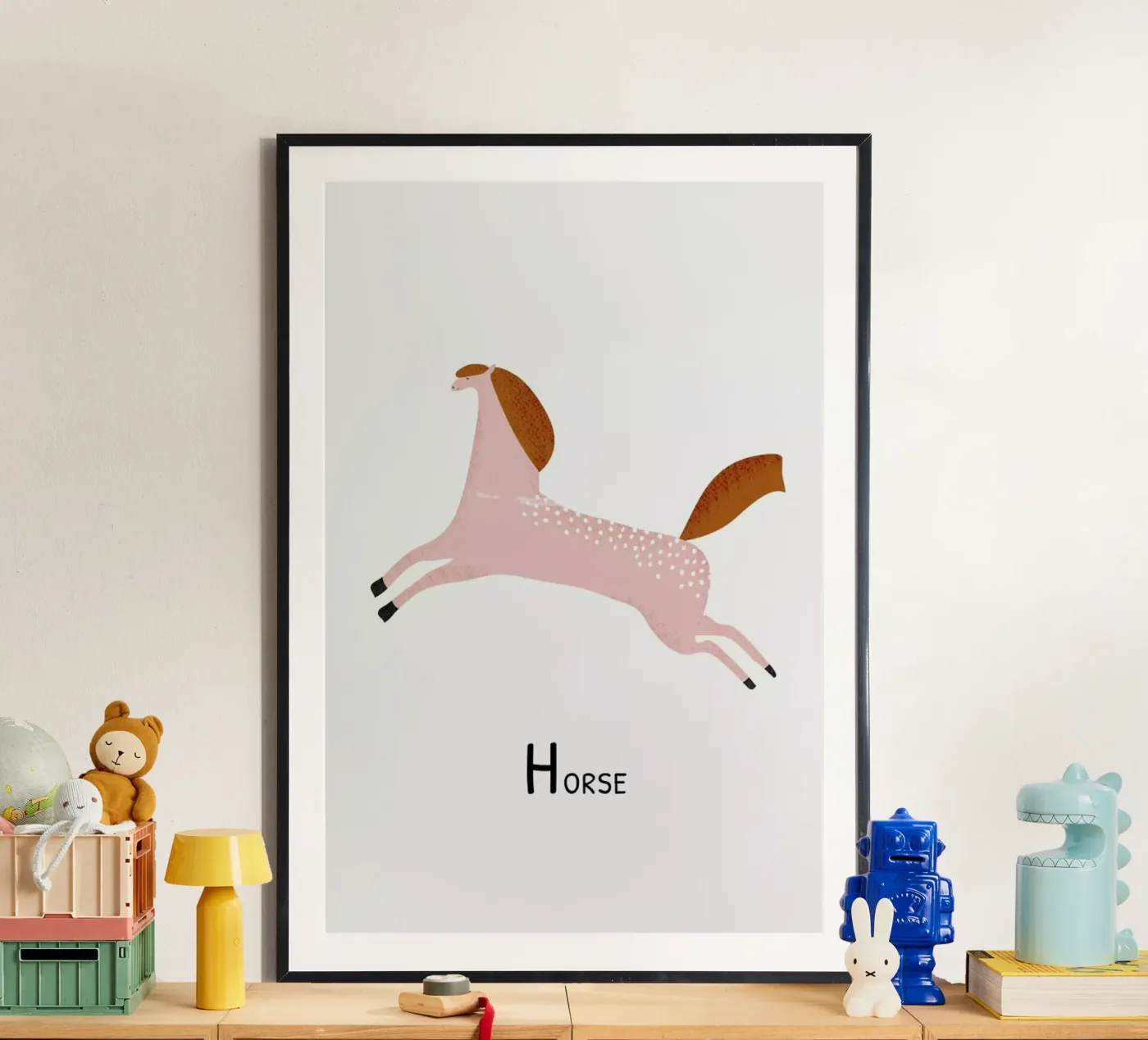Horse poster van Little Flourishes