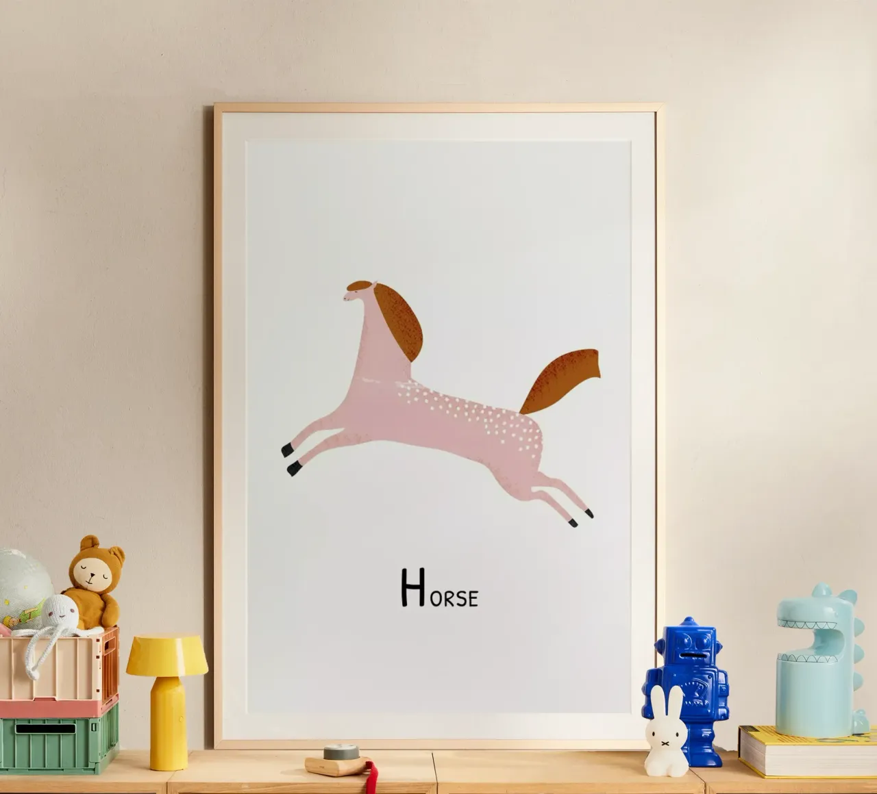 Horse poster da Little Flourishes