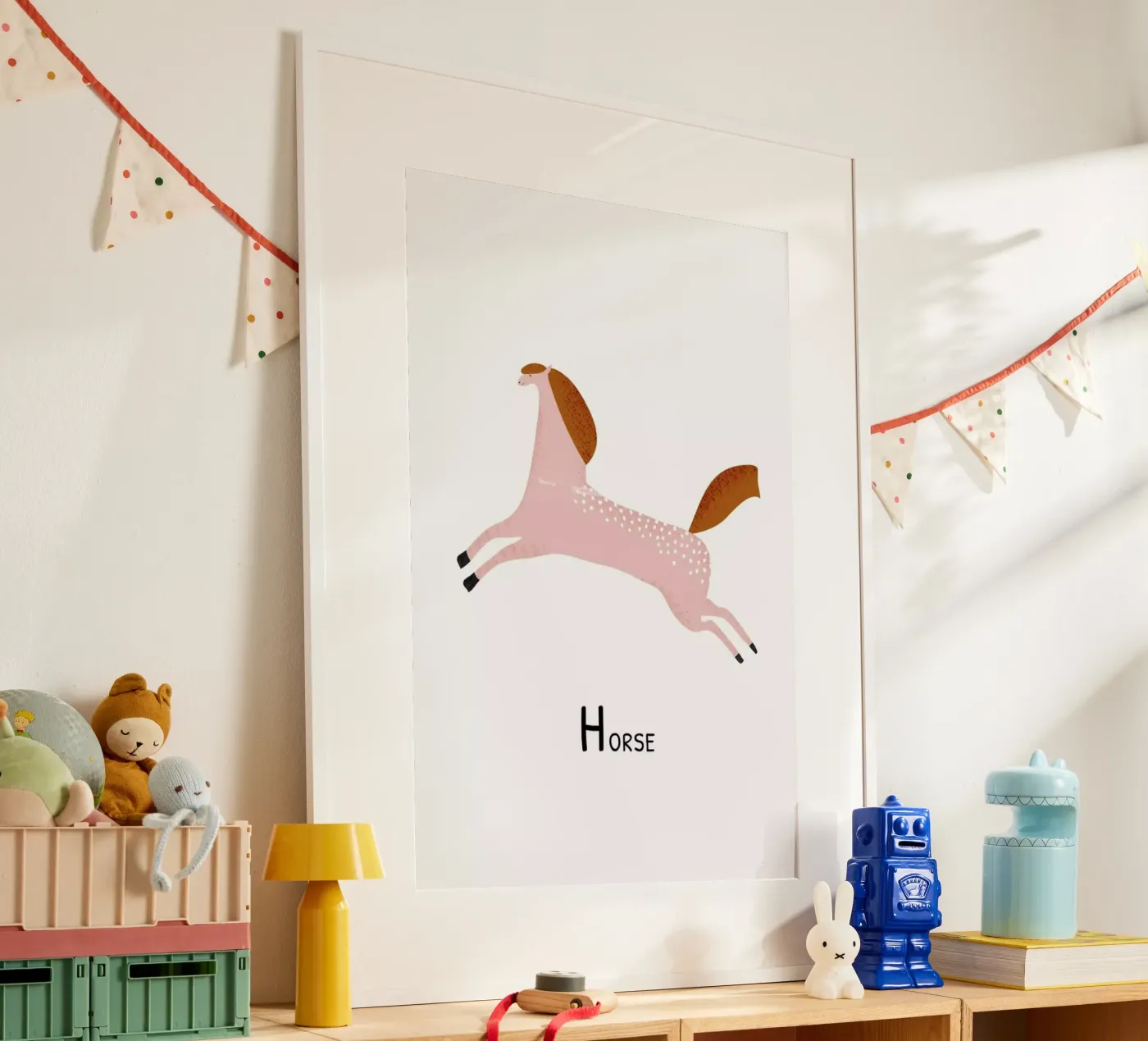 Horse poster van Little Flourishes