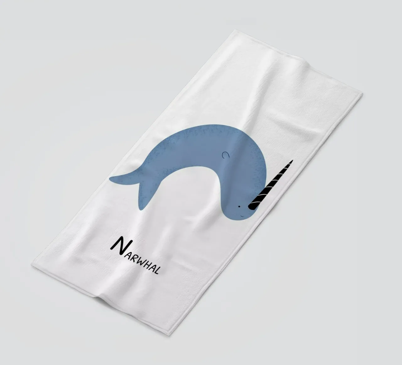 N for Narwhal telo mare da Little Flourishes