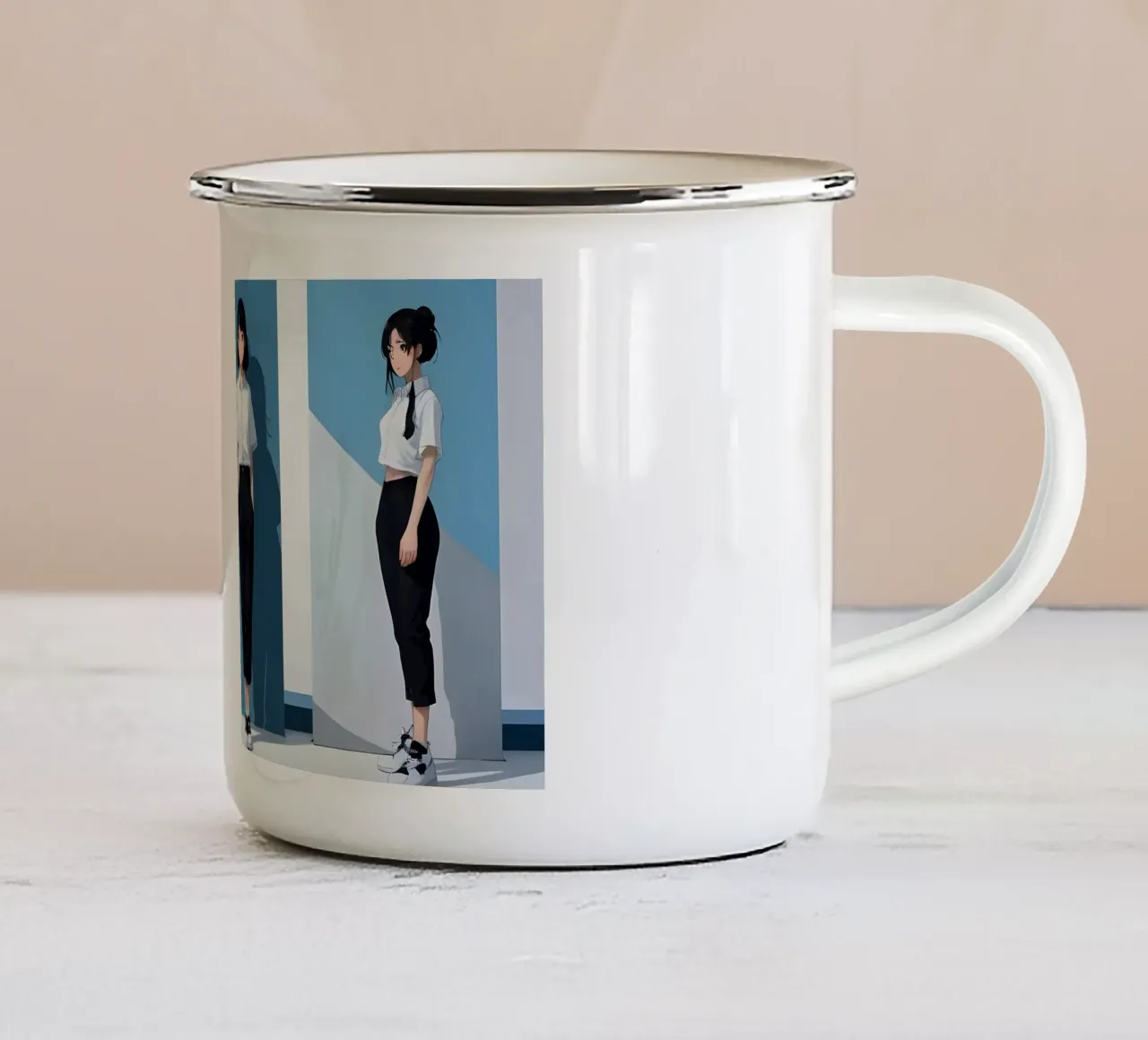 Manga25 tazza in smalto da POSTERS - Peter Lorenz