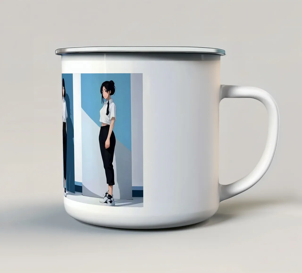 Manga25 tazza in smalto da POSTERS - Peter Lorenz
