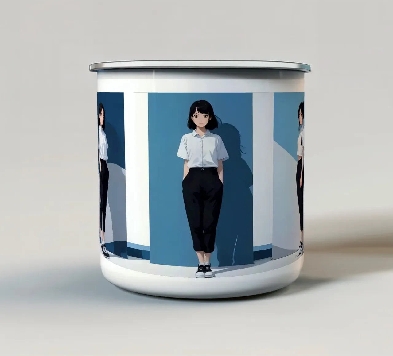 Manga25 tazza in smalto da POSTERS - Peter Lorenz