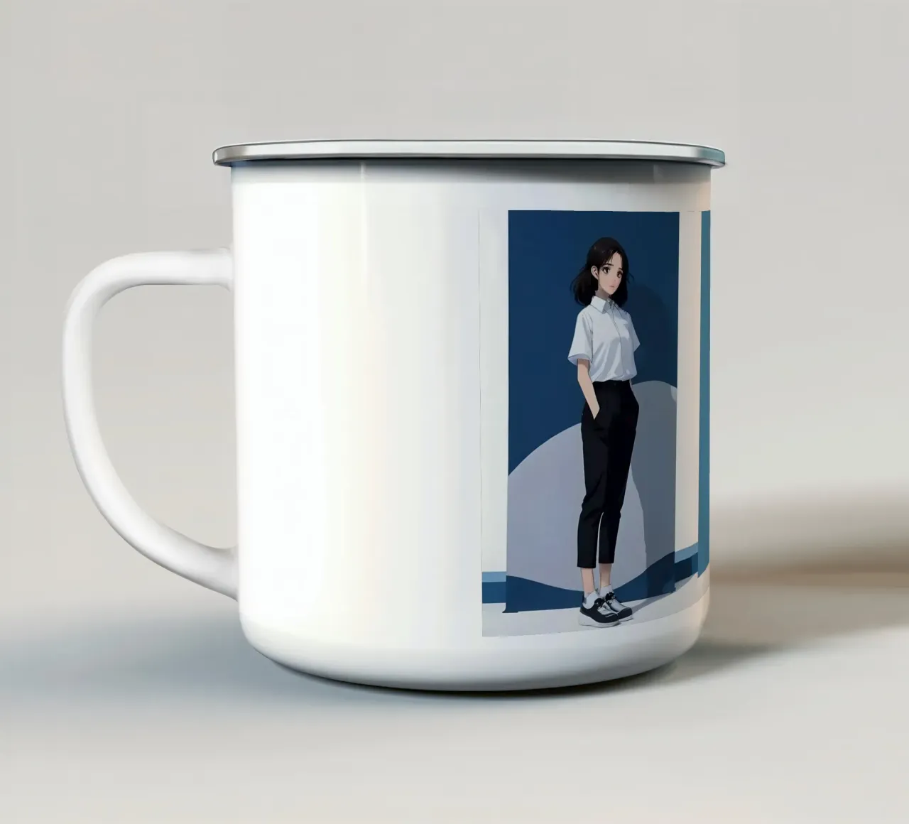 Manga25 tazza in smalto da POSTERS - Peter Lorenz