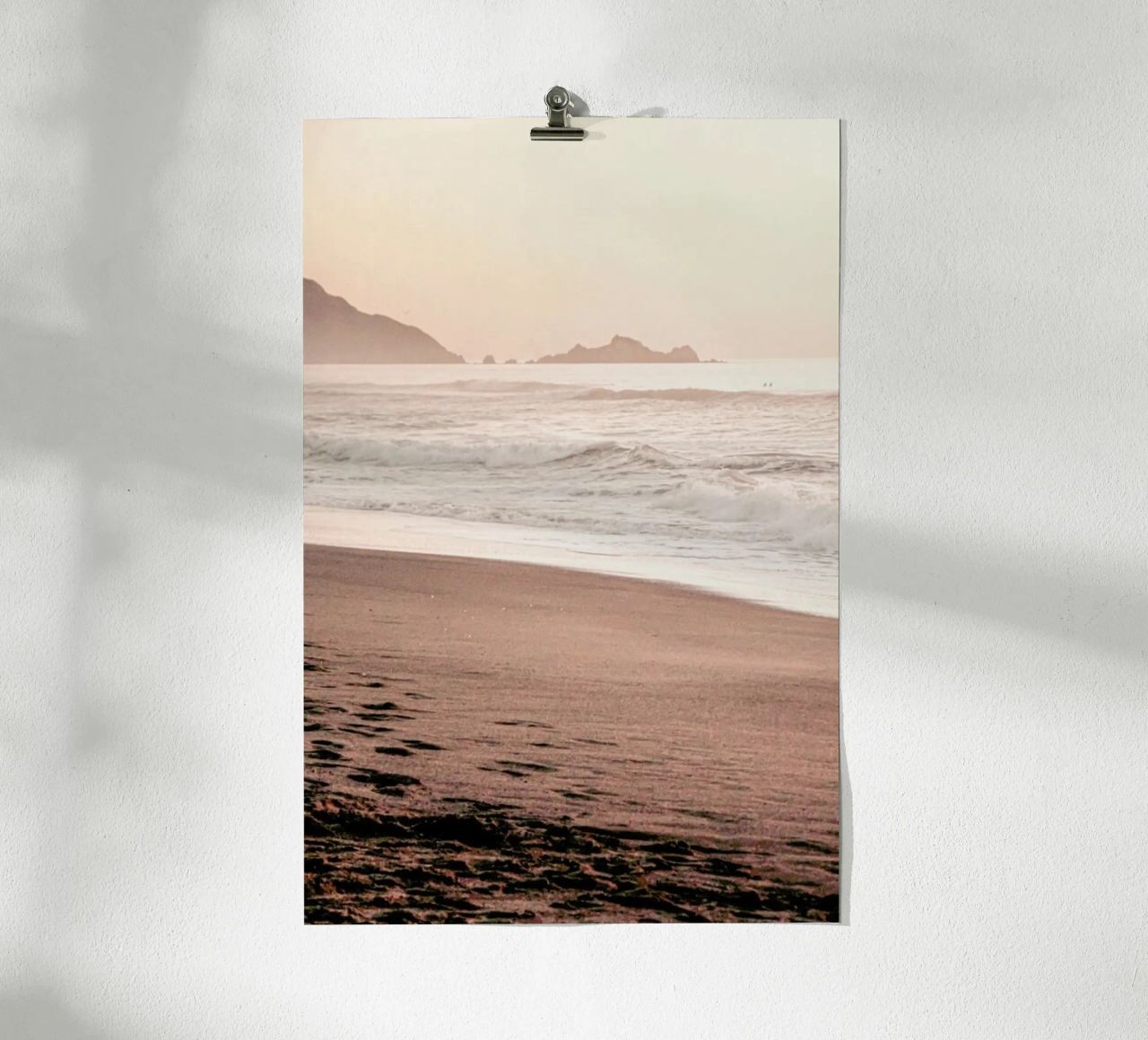California Sunset Part 1 Poster von Monika Strigel