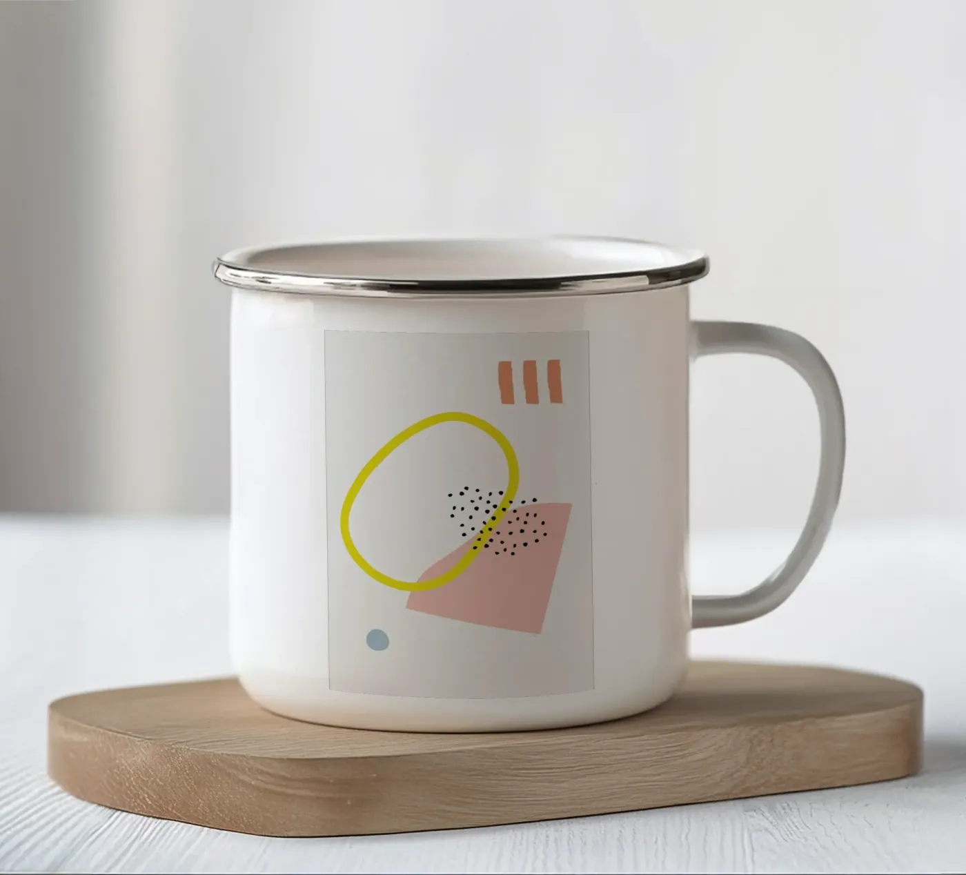 Intertwining enamel mug by Studio One