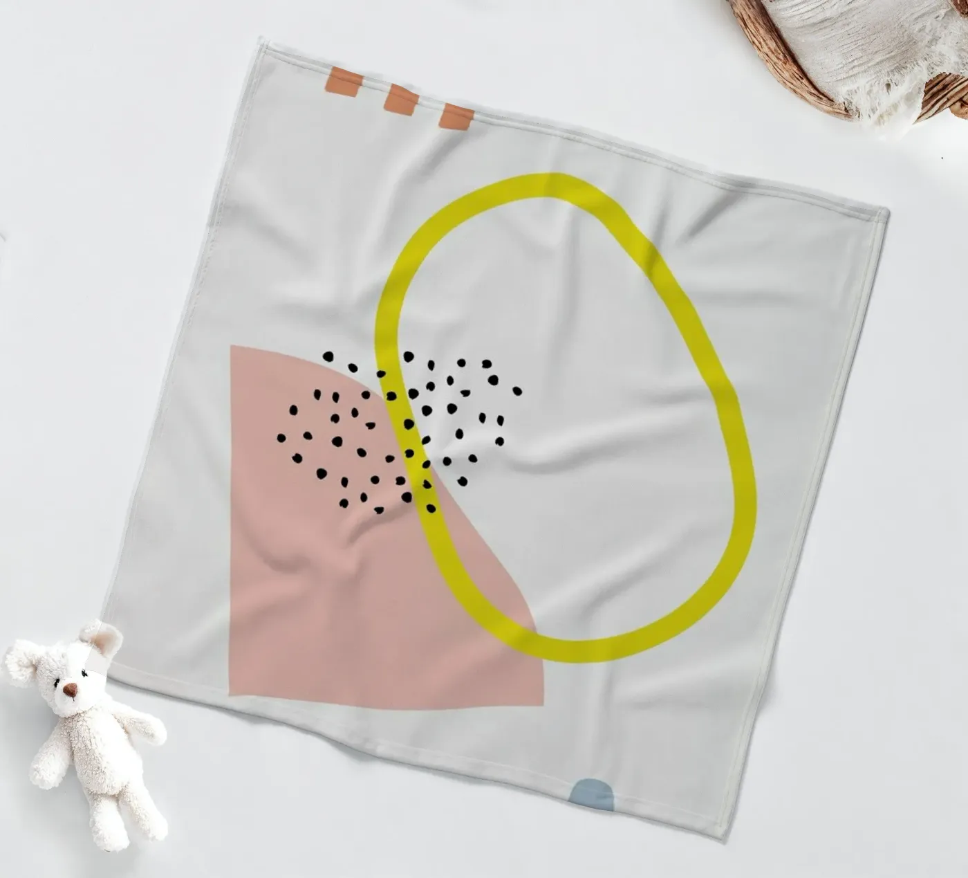 Intertwining plaid polaire de Studio One