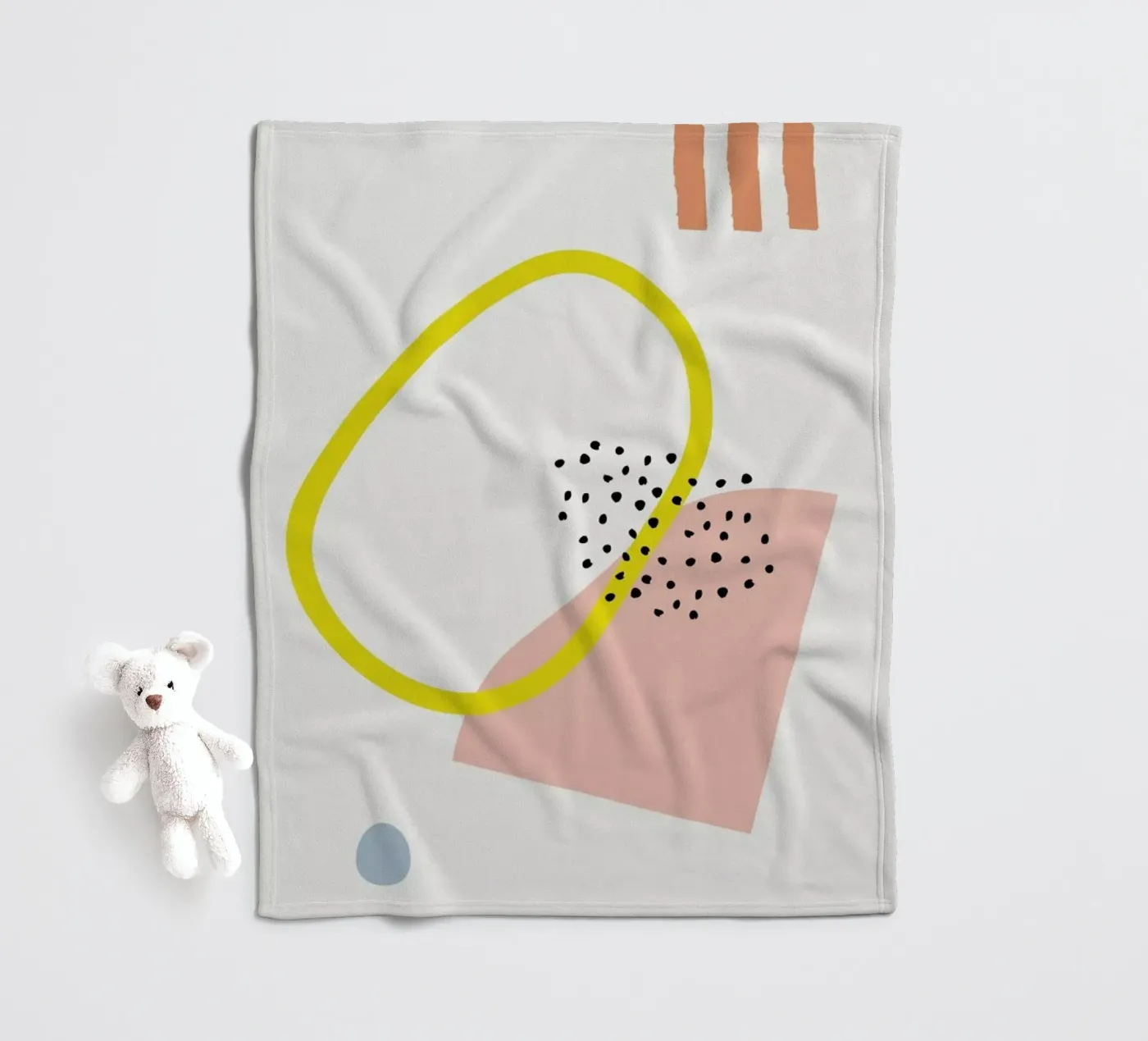 Intertwining plaid polaire de Studio One