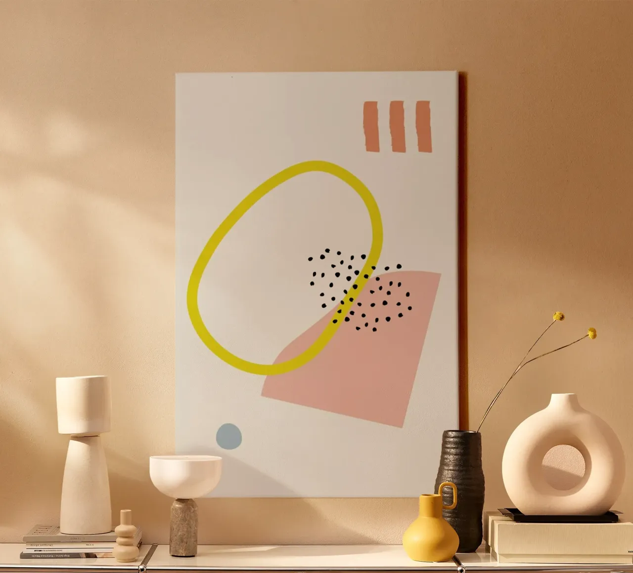 Intertwining canvas van Studio One