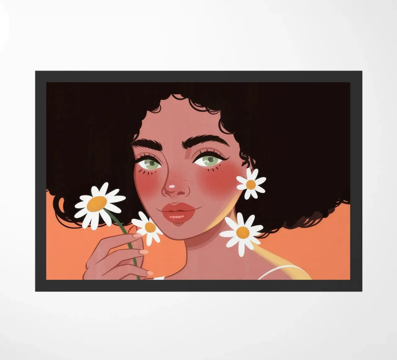 Riflesso Afro Daisy zerbino da Color Oblivion