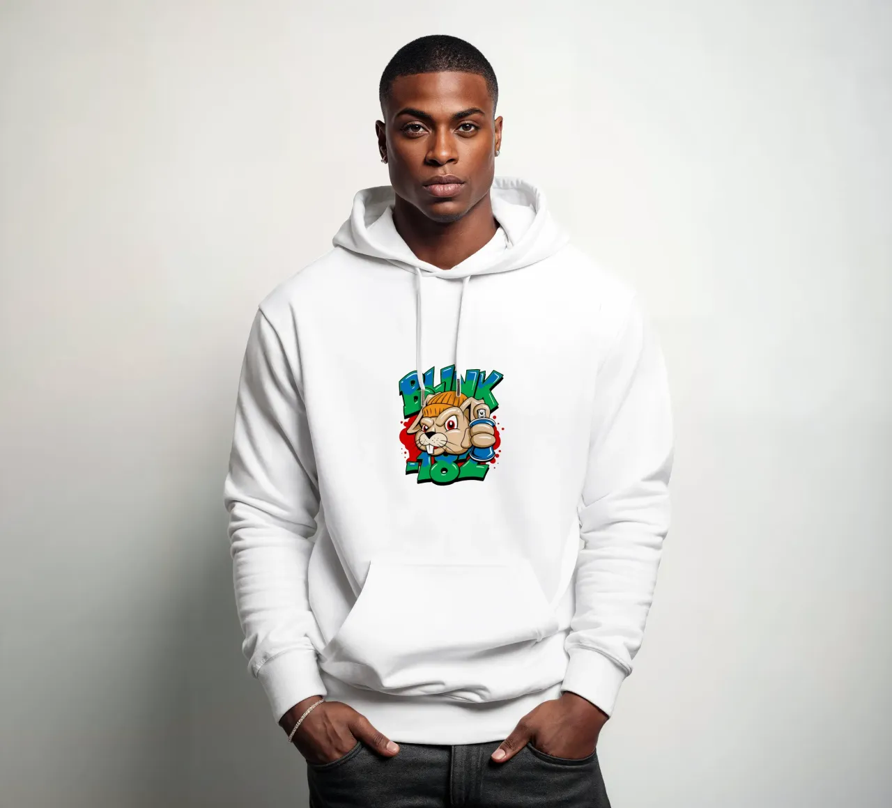 Blink-182 Graf Bunny Youth hoodie van DuncanBennett shop