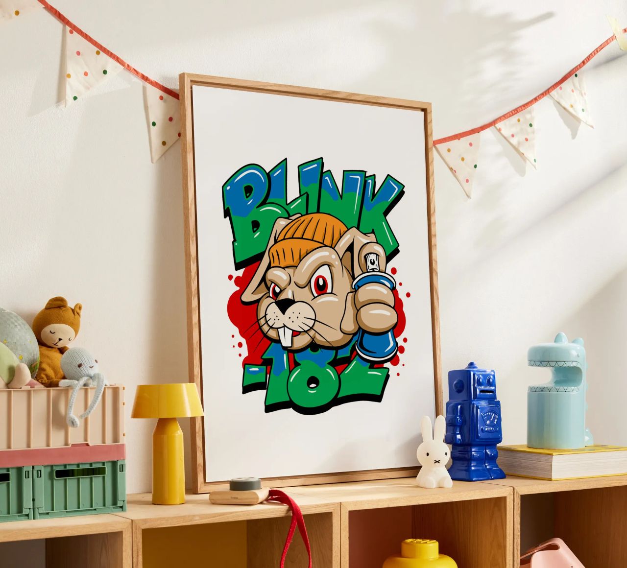 Blink-182 Coniglietto Graf Giovane plexiglass da DuncanBennett shop