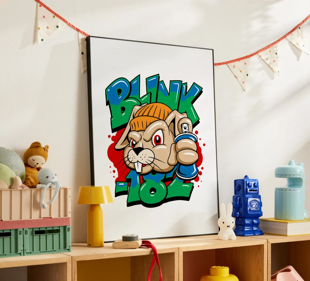 Blink-182 Coniglietto Graf Giovane pannello forex da DuncanBennett shop