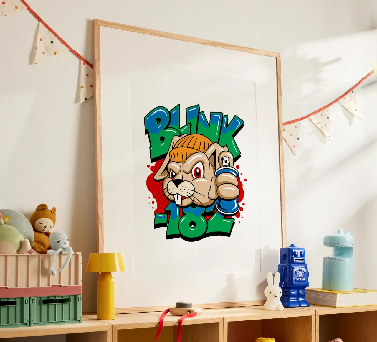 Blink-182 Graf Bunny Jugend Hahnemühle von DuncanBennett shop