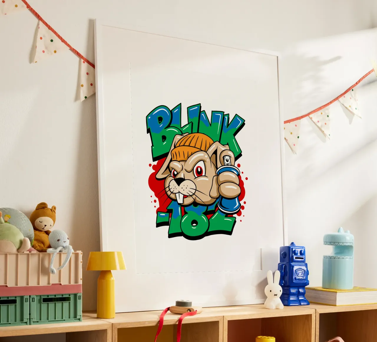 Blink-182 Graf Bunny Jugend Hahnemühle von DuncanBennett shop
