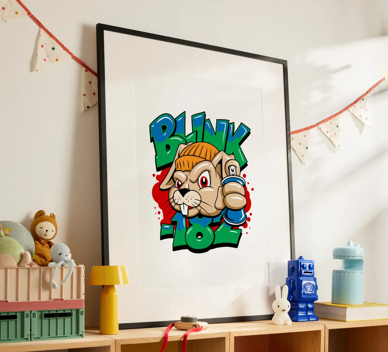 Blink-182 Graf Bunny Jugend Hahnemühle von DuncanBennett shop