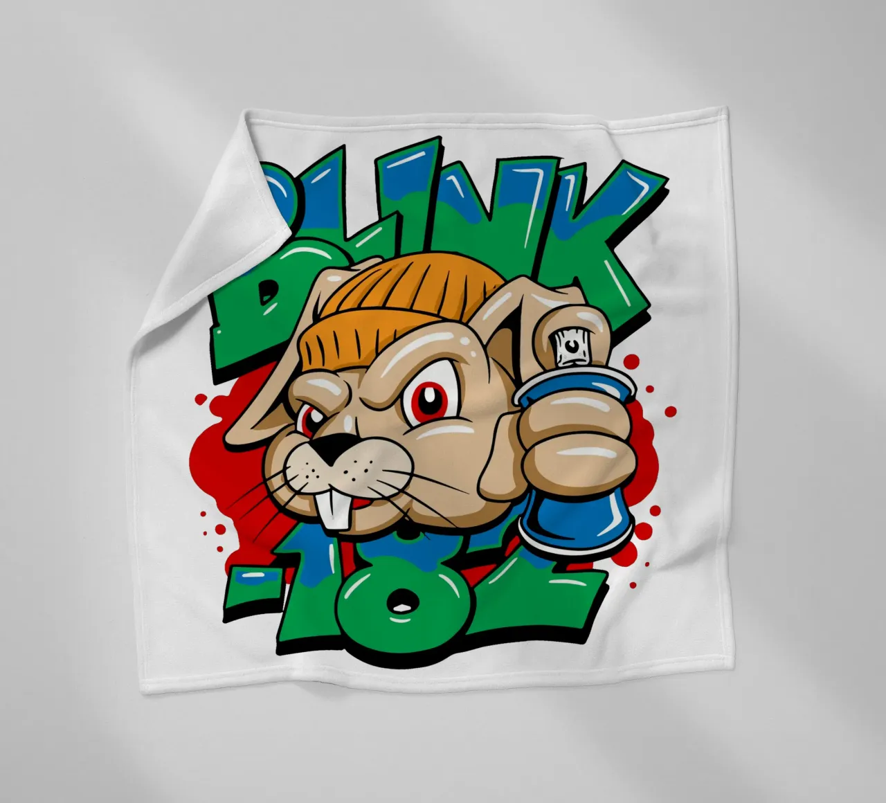 Blink-182 Graf Bunny Youth fleece blanket by DuncanBennett shop