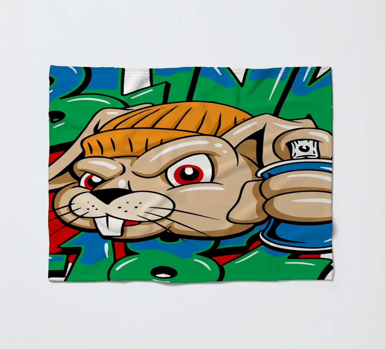 Blink-182 Graf Bunny Youth fleece blanket by DuncanBennett shop