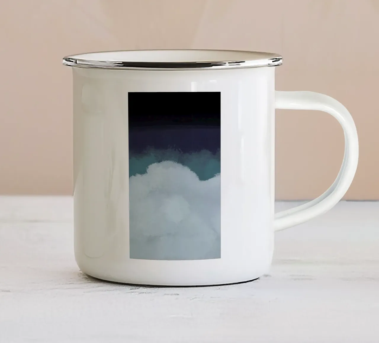 Exposure tazza in smalto da Pure