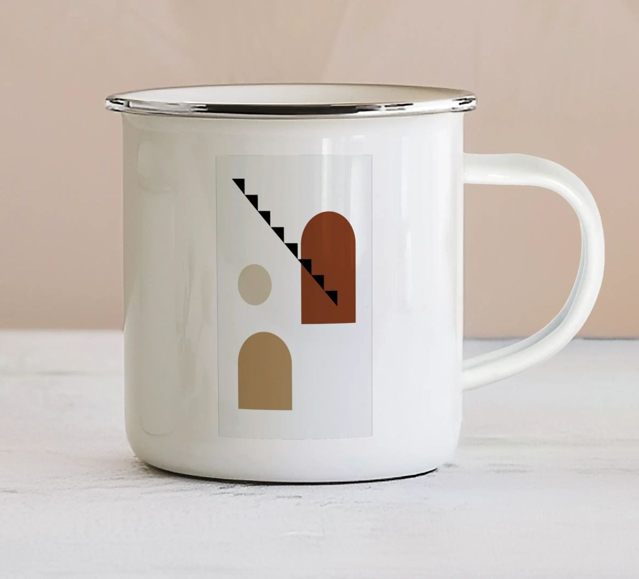 Ascent tazza in smalto da Pure