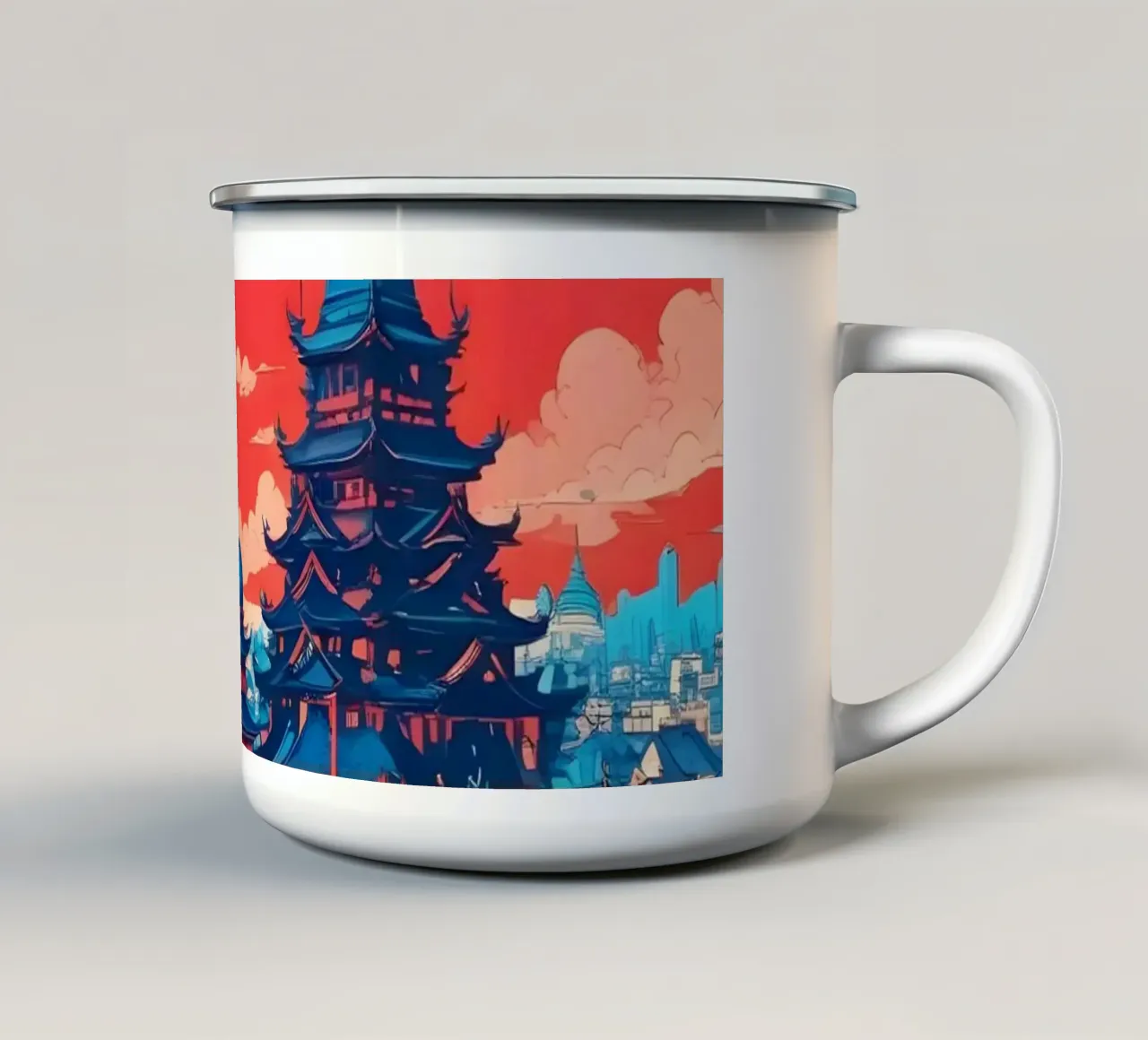 Manga72 tazza in smalto da POSTERS - Peter Lorenz