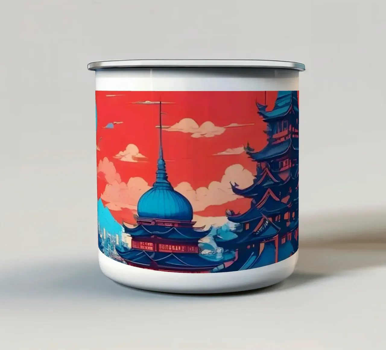 Manga72 tazza in smalto da POSTERS - Peter Lorenz