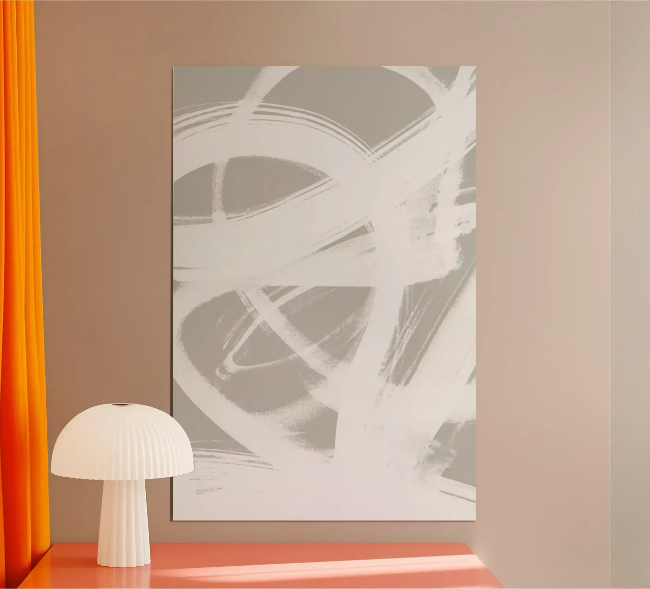 Abstract Brush Strokes 6 poster da Mareike Böhmer