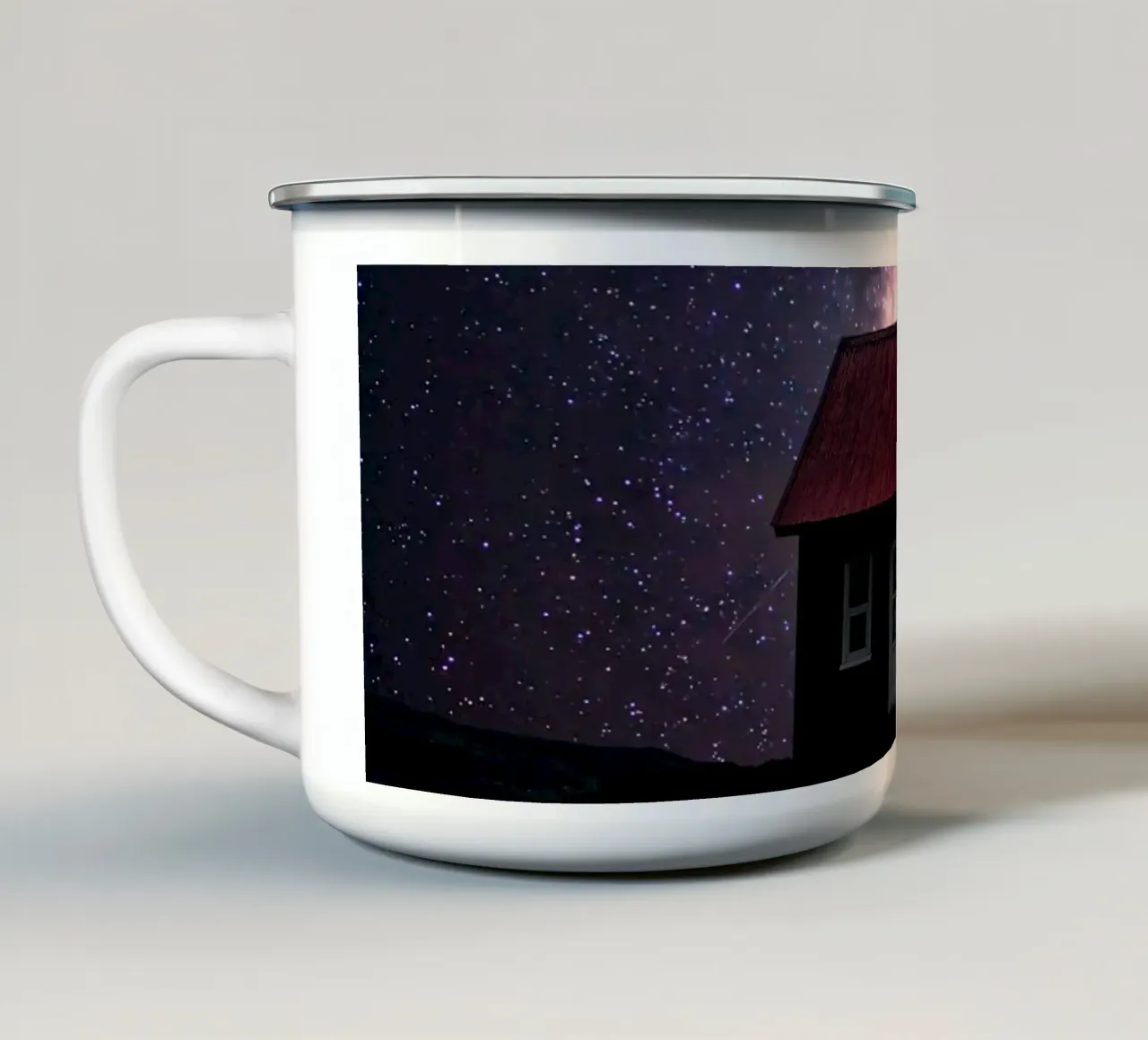 Casa Via Lattea tazza in smalto da arizrab