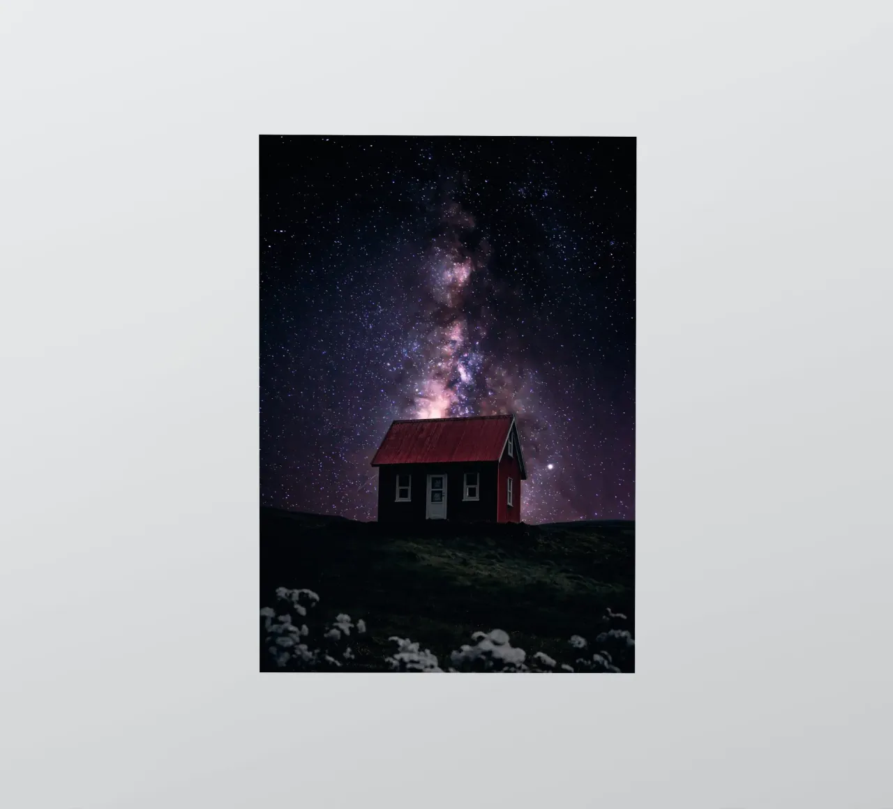 Home Milky Way sticker by arizrab