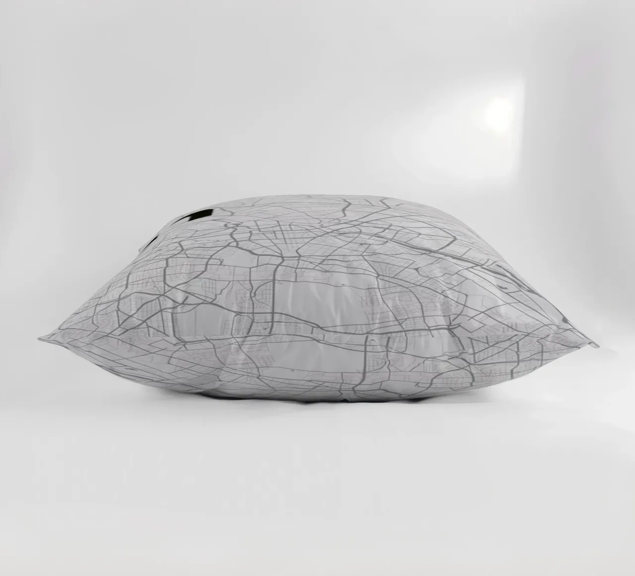 Berlin Minimalist Map cuscino da Florent Bodart