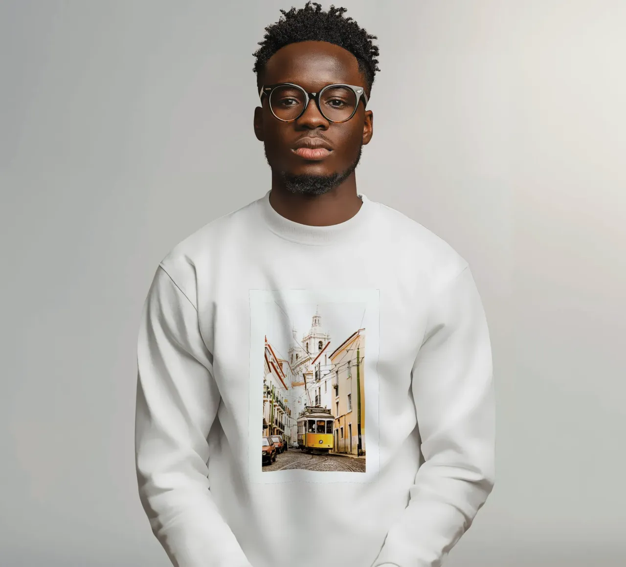 Lisbon Tram felpa da METROPOLIS