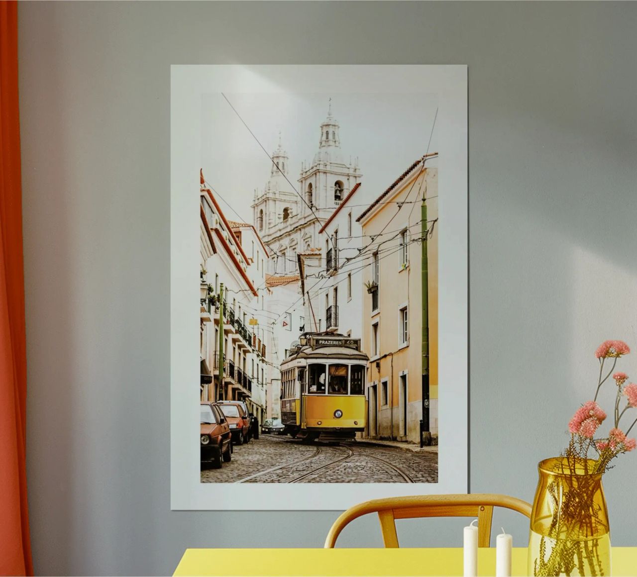 Lisbon Tram Poster von METROPOLIS