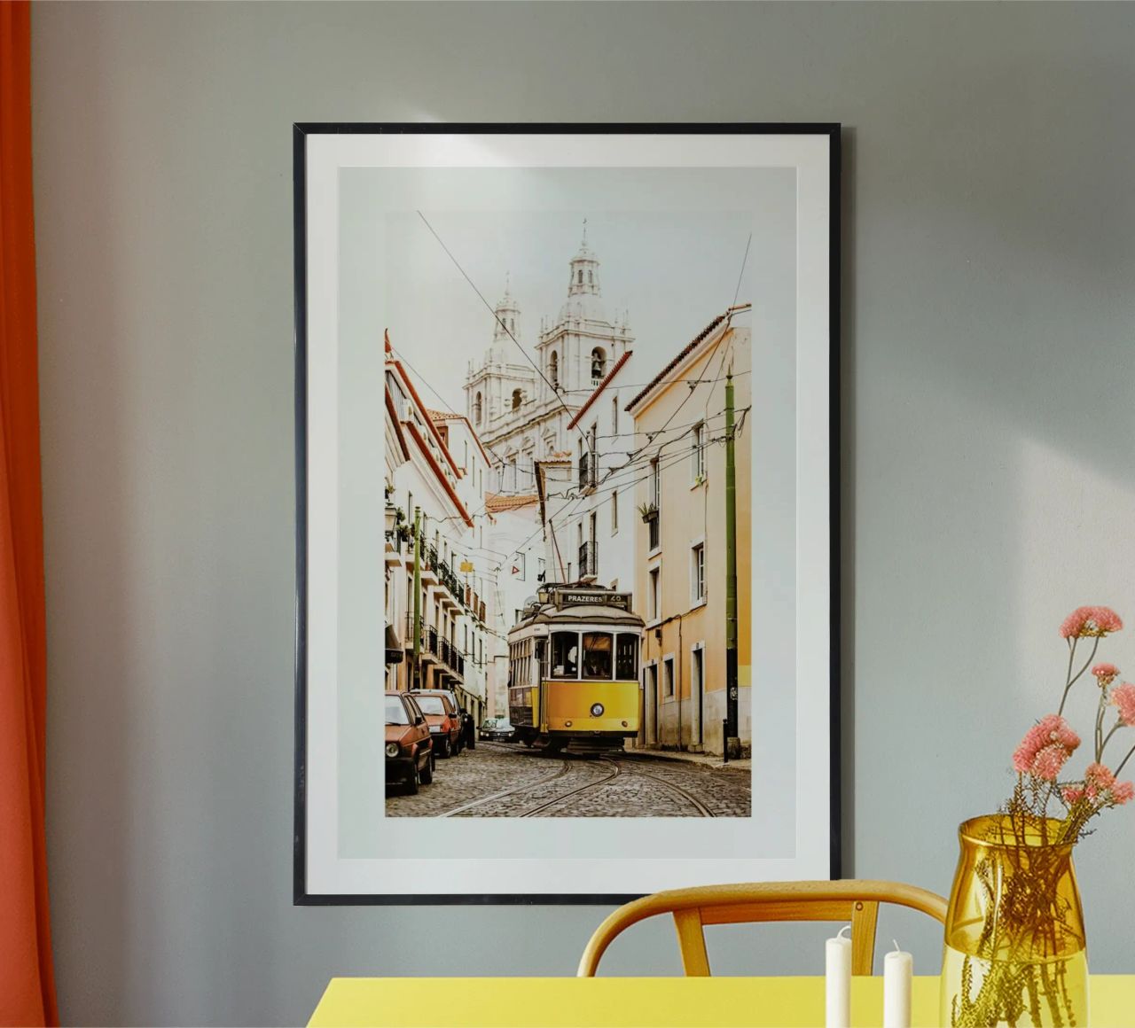 Lisbon Tram Poster von METROPOLIS