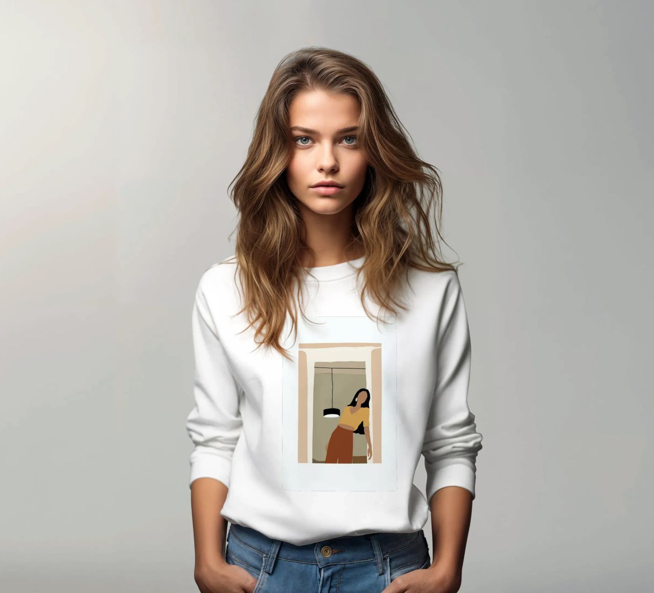Leaning sudadera de Pure