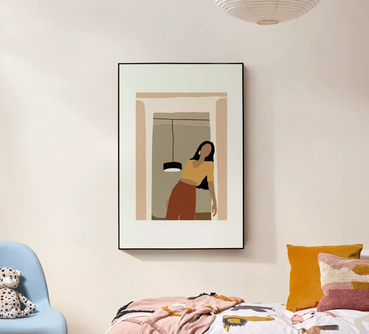 Leaning acrylic glass by Pure