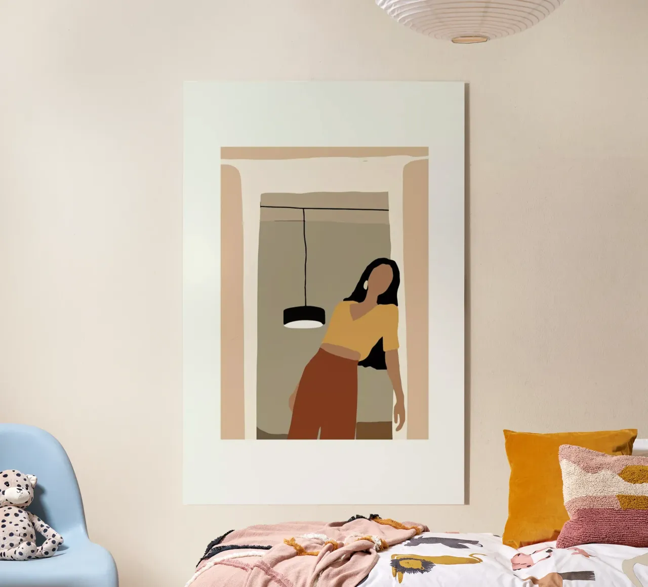 Leaning acrylic glass by Pure