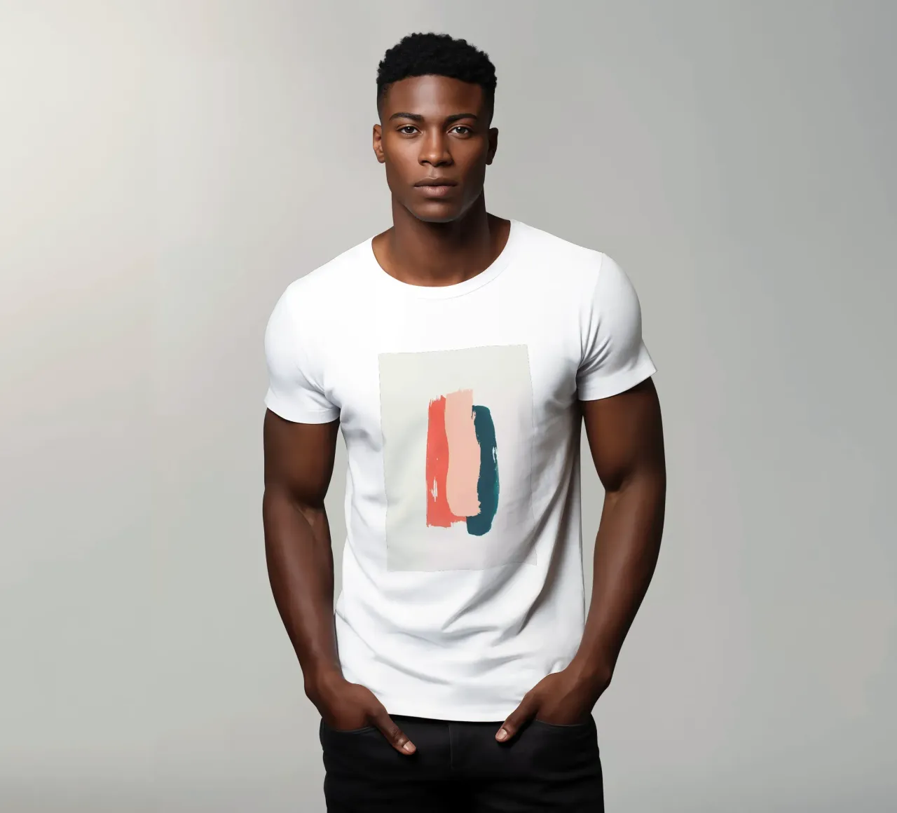 Brushstroke I t-shirt da Pure