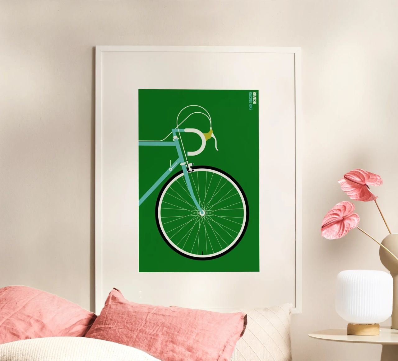 Icons Bianchi Front poster by Bo Lundberg