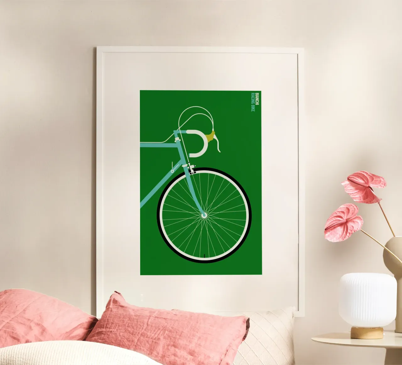 Icons Bianchi Front poster by Bo Lundberg