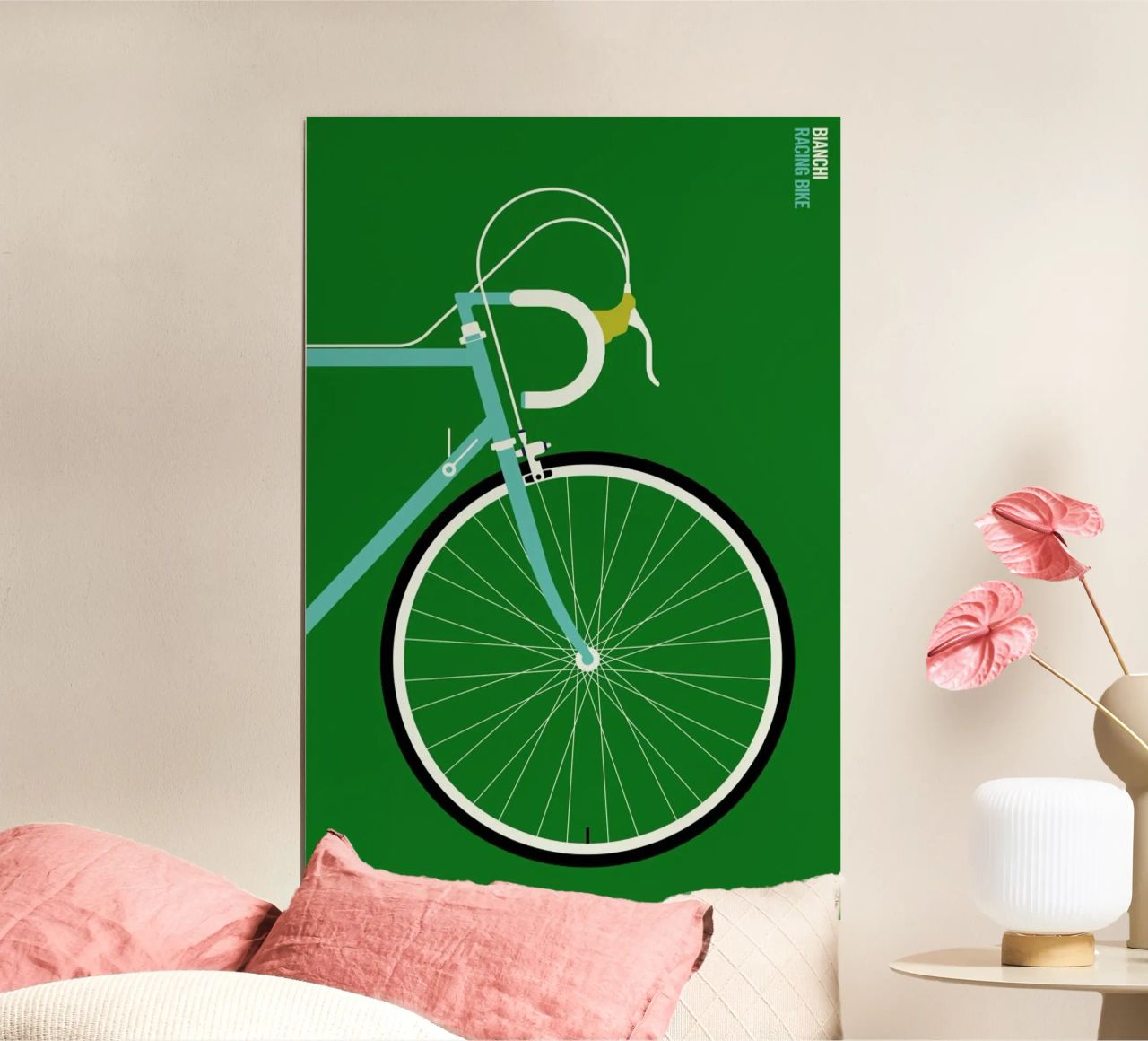 Icons Bianchi Front poster by Bo Lundberg