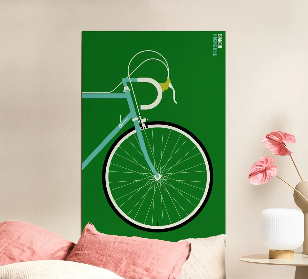 Icons Bianchi Front poster by Bo Lundberg