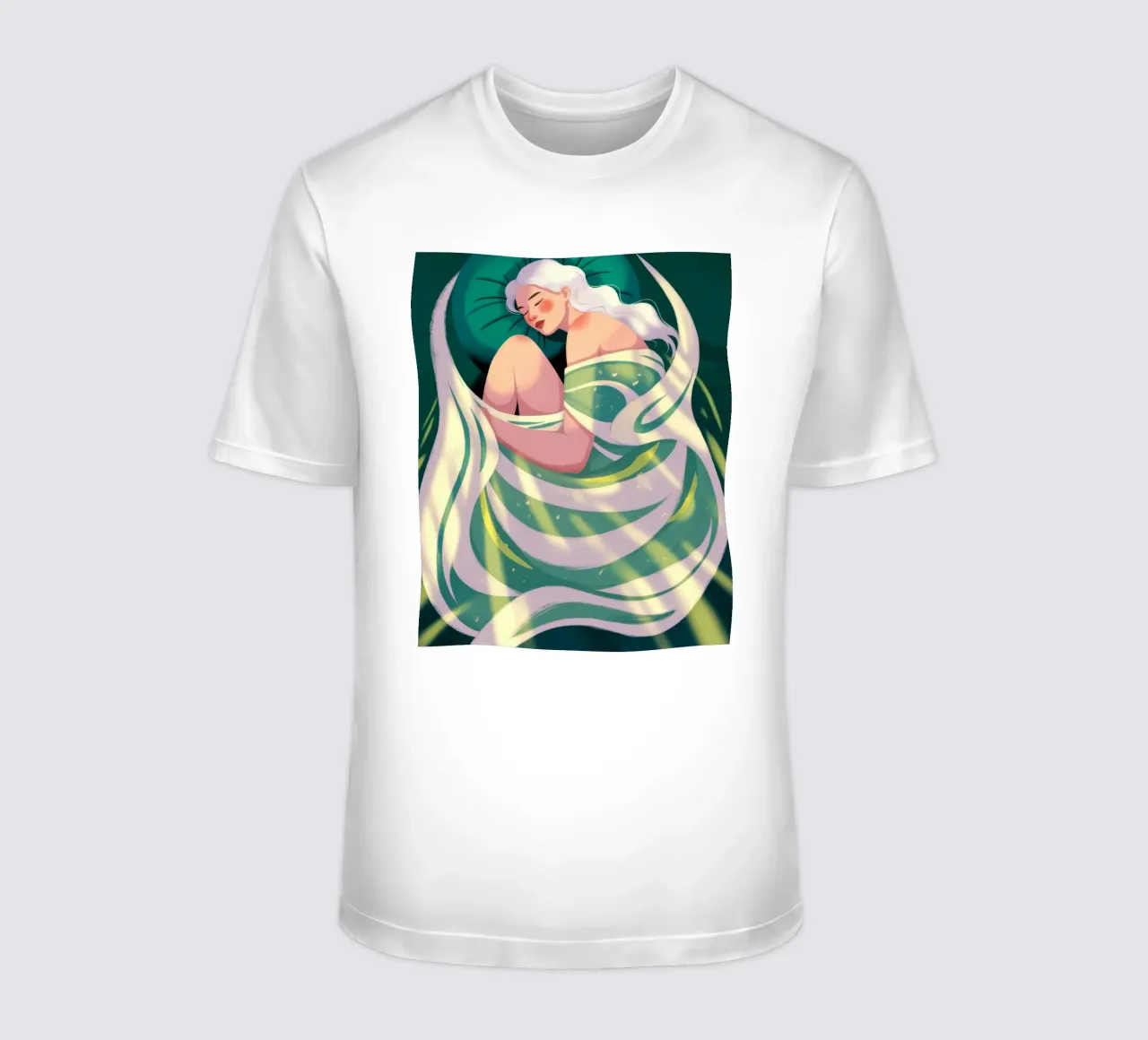 Ätherisch fließende Anmut T-Shirt von Color Oblivion