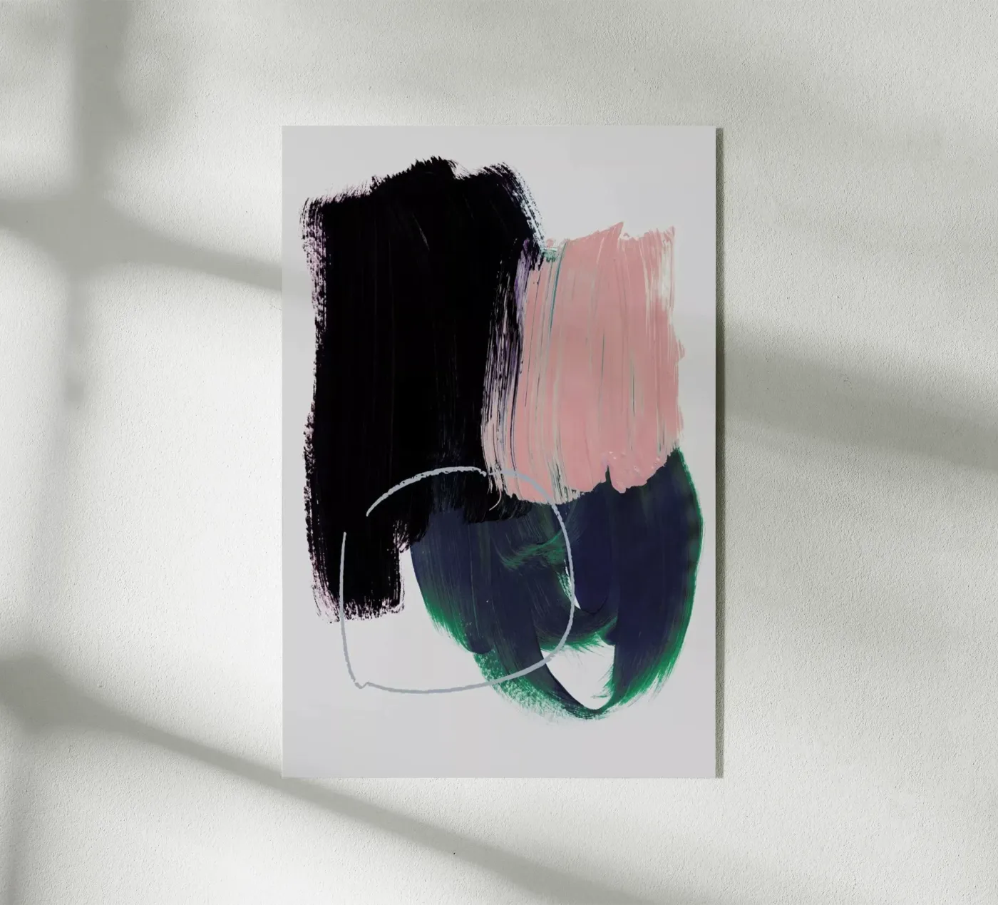 Abstract Brush Strokes 10 plexiglass da Mareike Böhmer